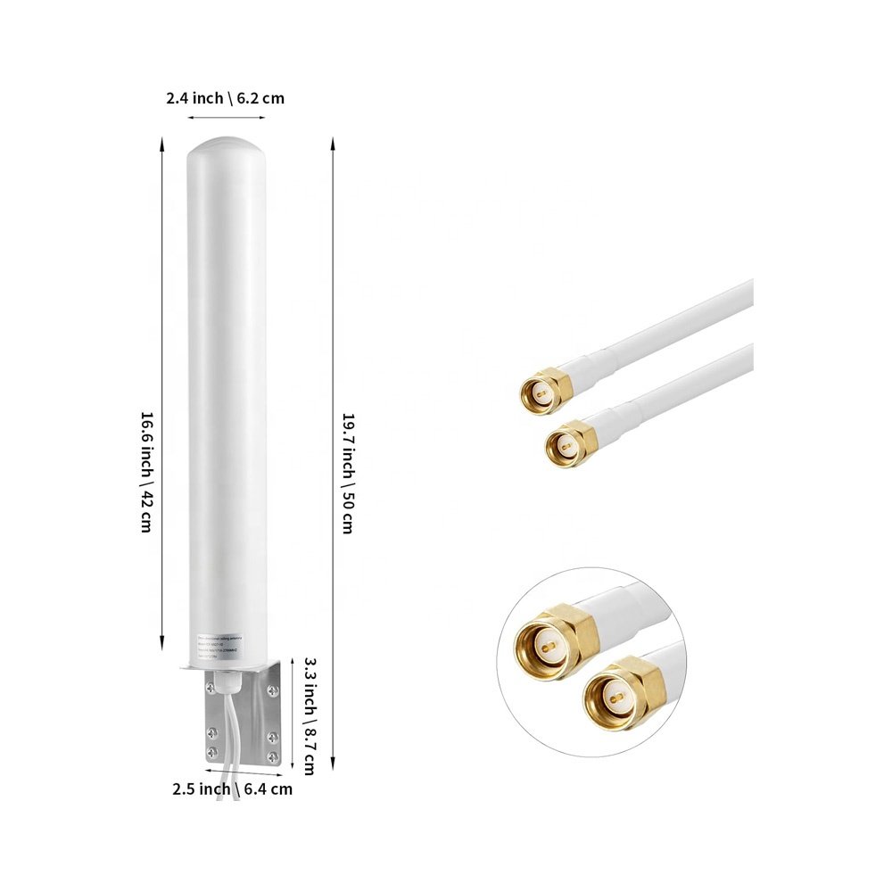 4g & 3g lte mimo outdoor sma external antenna wifi outdoor antenna booster 2x2 high gain outdoor antenna